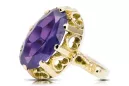Ring Alexandrite 14K Yellow gold Vintage vrc134y